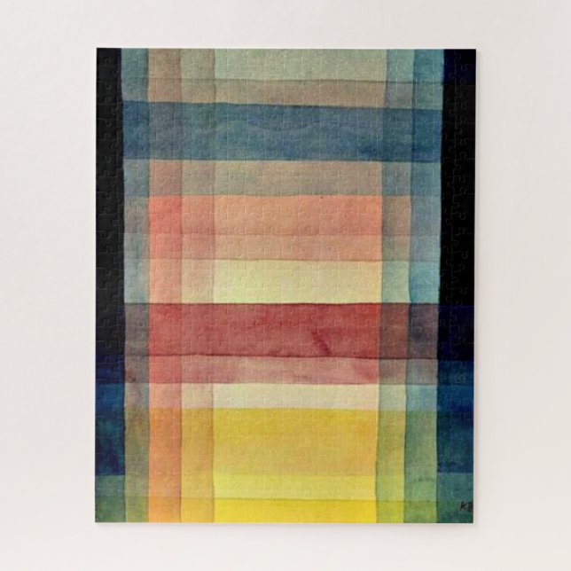 Puzzle Klee - Architecture de la plaine (Vertical)