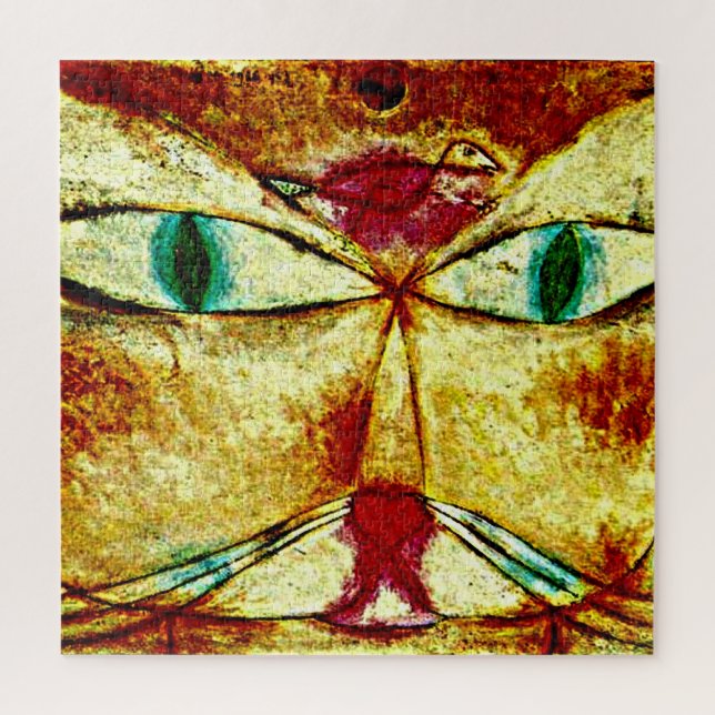 Puzzle Klee - Chat et Oiseau (Vertical)