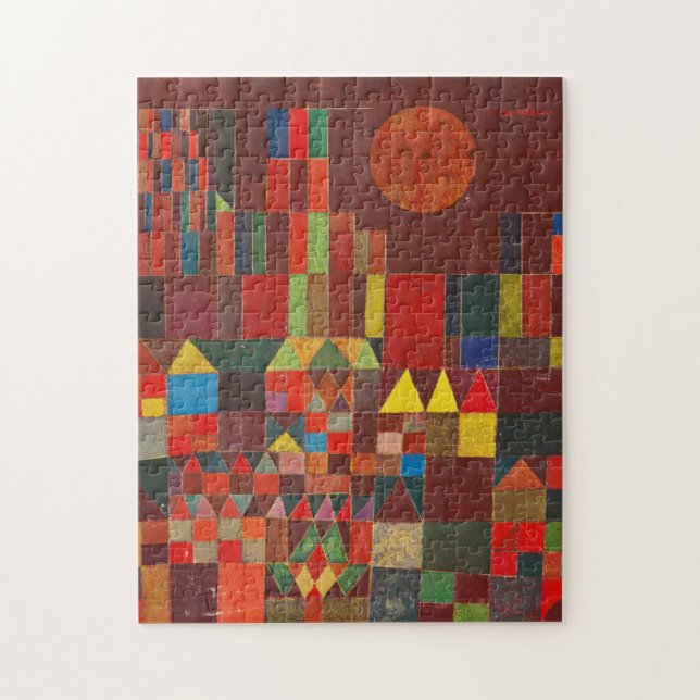 Puzzle Klee - Château et Soleil (Vertical)