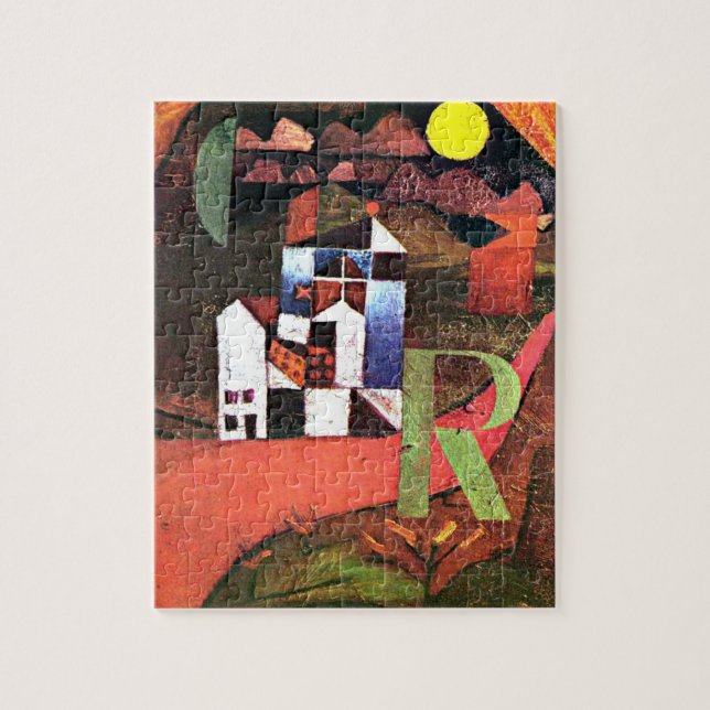 Puzzle Klee - Ville de R (Vertical)