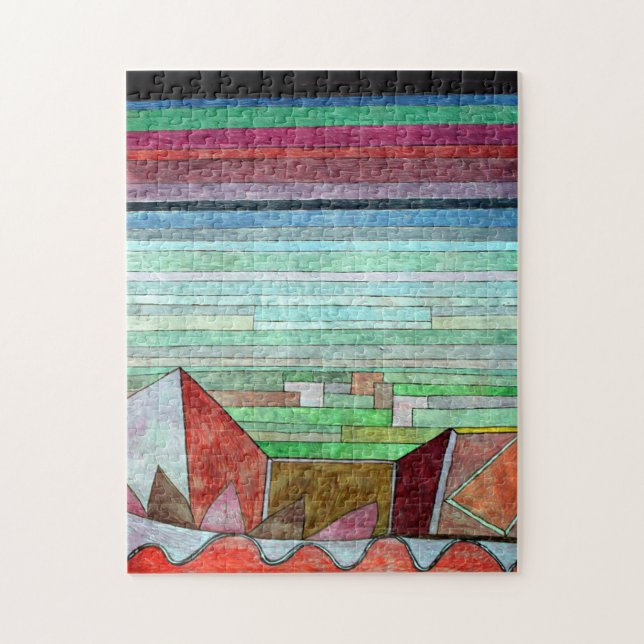 Puzzle Klee - Vue sur le pays fertile (Vertical)