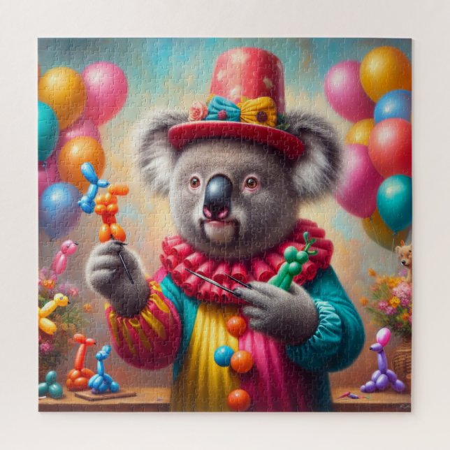 Puzzle Koala Clown (Vertical)