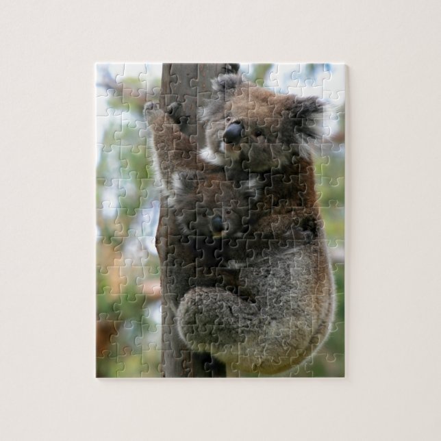 Puzzle Koala de maman et de bébé (Vertical)