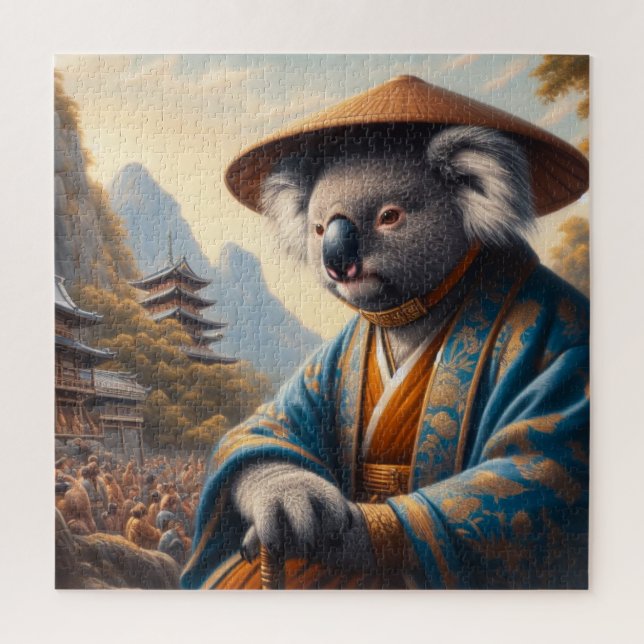 Puzzle Koala Japon ancien (Vertical)