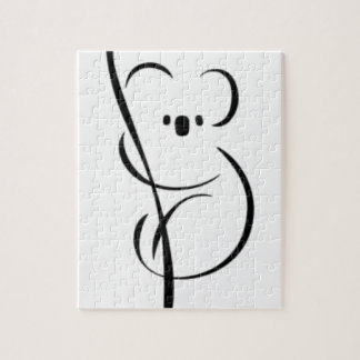 Puzzle Koala minimaliste