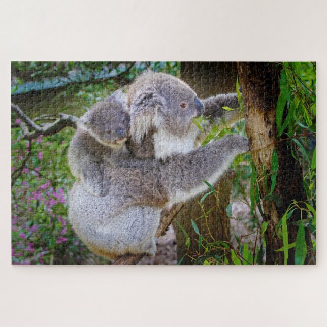 Puzzle Koala mom and son (Horizontal)
