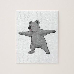 Puzzle Koala ours au Yoga Fitness