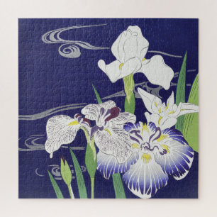 Puzzle Kogyo Tsukioka Irises, Art Fleur Japonais