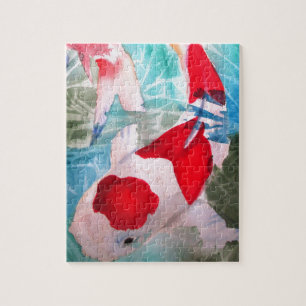 Puzzle Kohaku Koi 2 Poissons japonais