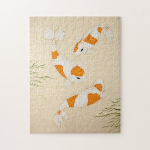 Puzzle Kohaku Koi Carp Peinture