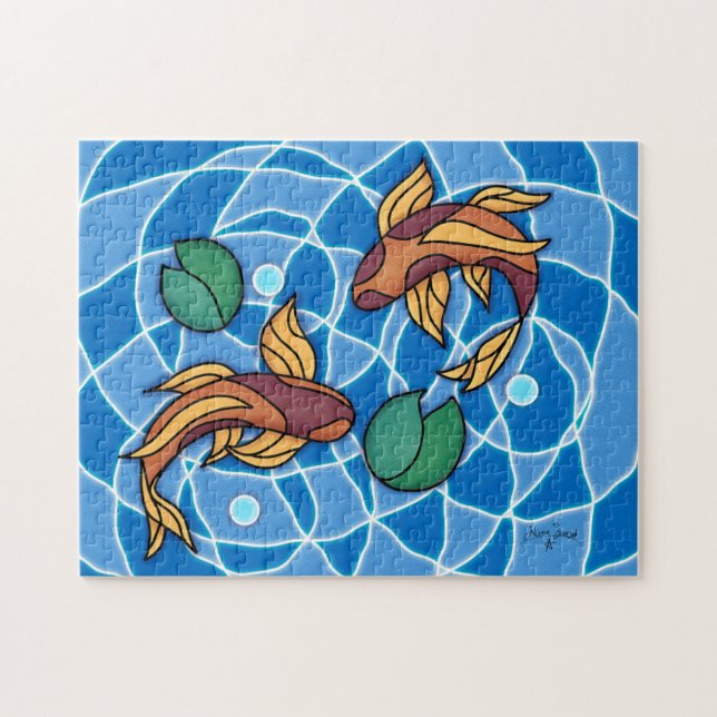 Puzzle Koi Pond (Horizontal)