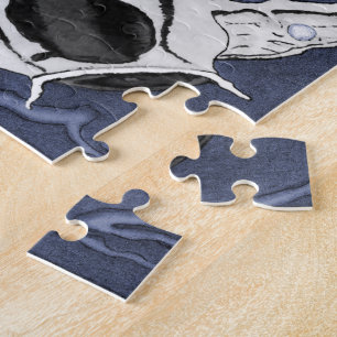 Puzzle Koi (rouge et noir)