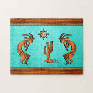 Puzzle Kokopelli Et Cactus