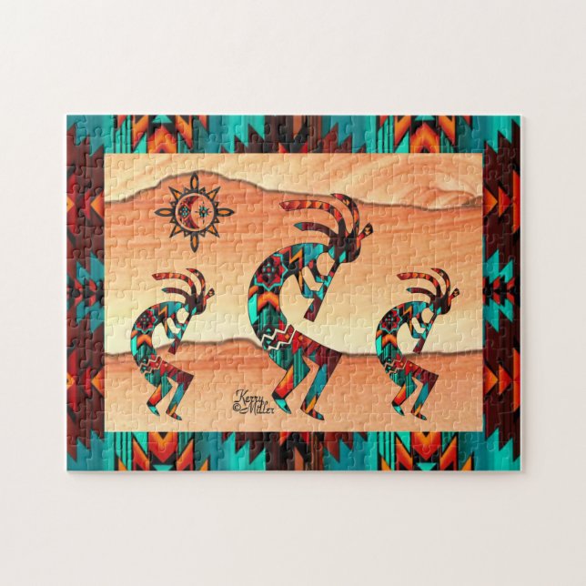 Puzzle Kokopelli Sud-Ouest (Horizontal)