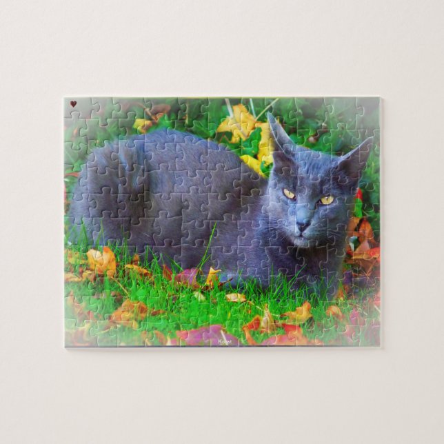 Puzzle Korat Cat (Horizontal)