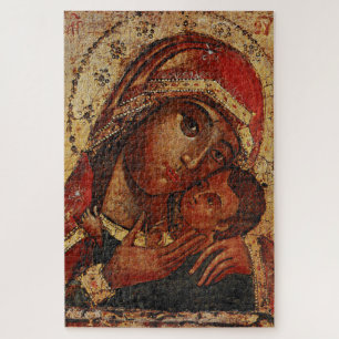 Puzzle Korsunskaïa : icon of the Mother of Dieu of Cherso
