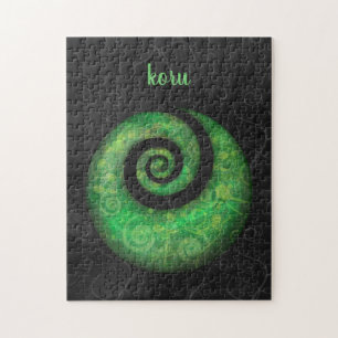 Puzzle koru - nouvelle fougère