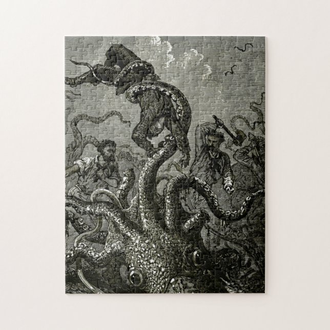 Puzzle Kraken de 2000 ligues sous la mer (Vertical)