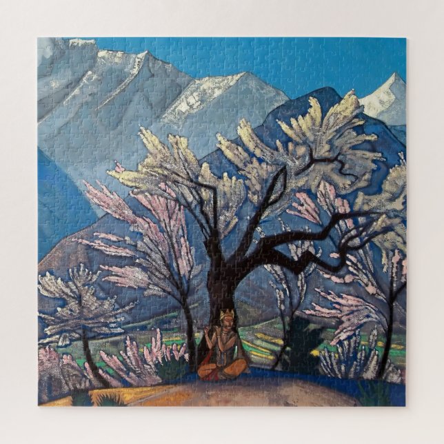 Puzzle « Krishna - Printemps à Kulu » de Nicholas Roerich (Vertical)