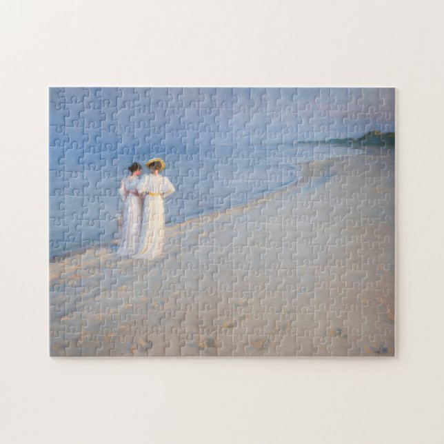 Puzzle Kroyer - Soirée d'été sur Skagen Beach (Horizontal)