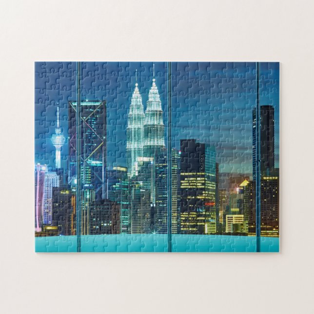 Puzzle Kuala Lumpur Malaisie (Horizontal)