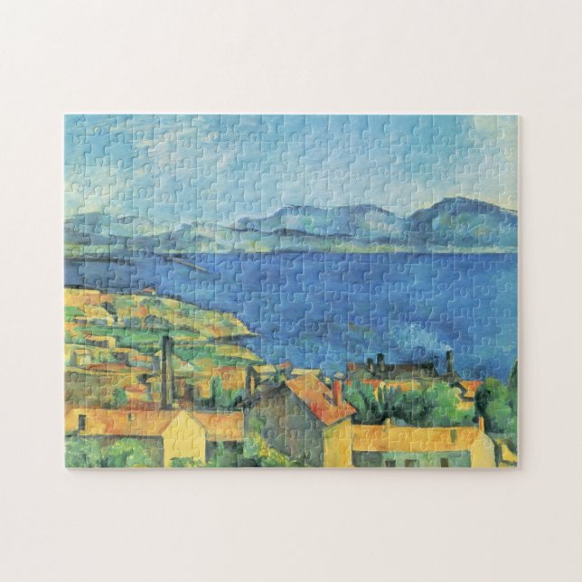 Puzzle La baie de Marseille par Paul Cezanne (Horizontal)