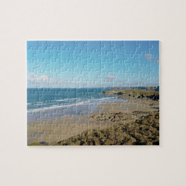 Puzzle La baie de Newquay échoue les Cornouailles (Horizontal)