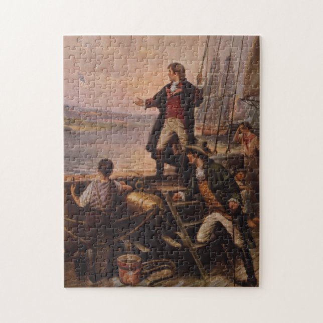 Puzzle La bannière étoilée Light Edward Percy Moran (Vertical)