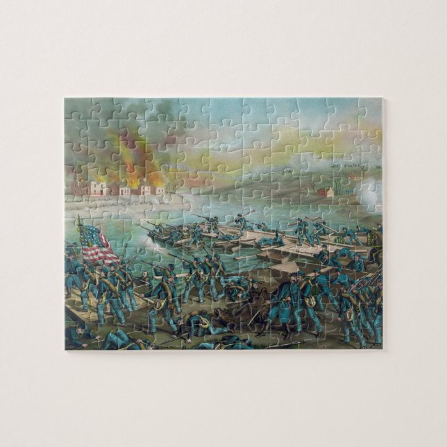 Puzzle La bataille de Fredericksburg par Kurz et Allison (Horizontal)