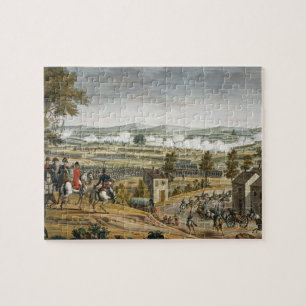 Puzzle La bataille de Lutzen, le 2 mai 1813, gravée par