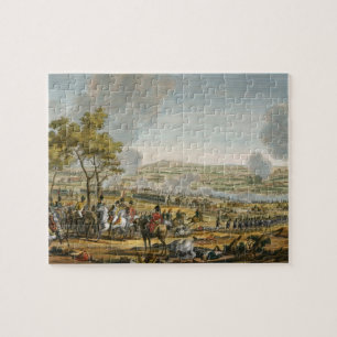 Puzzle La bataille de Wagram, le 7 juillet 1809, gravée