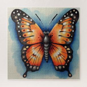 Puzzle La beauté du papillon de la nature