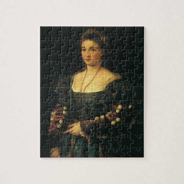 Puzzle La Bella, Duchesse d'Urbino par Titien (Vertical)