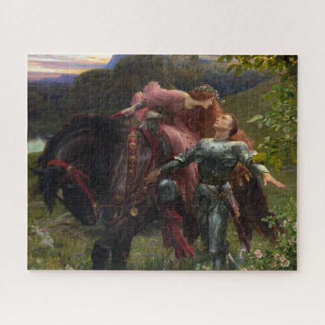 Puzzle La belle dame sans miséricorde par Frank Dicksee (Horizontal)