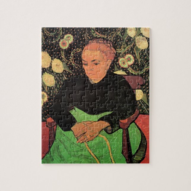 Puzzle La Berceuse (Augustine Roulin) de Vincent van Gogh (Vertical)