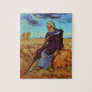 Puzzle La Bergère (d'après Millet) par Vincent van Gogh