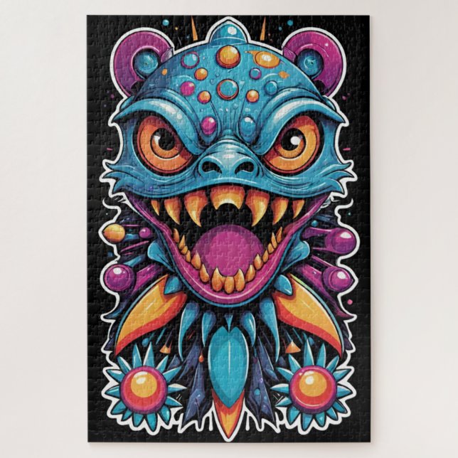 Puzzle La Bête Fête Sans Avertissement - Ken Gage (Vertical)