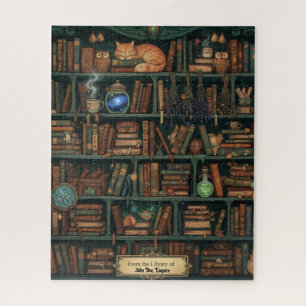 Puzzle La bibliothèque personnalisée de l'alchimiste Ma