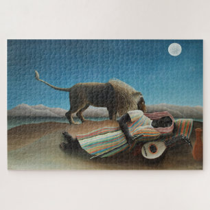 Puzzle La Bohémienne endormie : Henri Rousseau