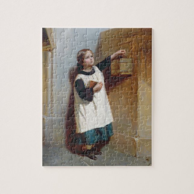 Puzzle La boîte de collection (huile sur le panneau) (Vertical)