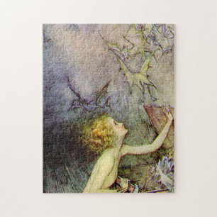 Puzzle La boîte de Pandore par Arthur Rackham