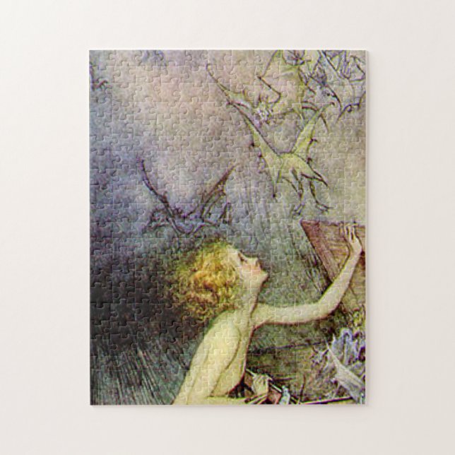 Puzzle La boîte de Pandore par Arthur Rackham (Vertical)