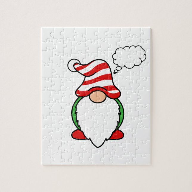 Puzzle La bulle de la pensée Gnome (Vertical)