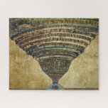 Puzzle La Carte de l'Enfer, Abyss de l'Enfer - Sandro Bot<br><div class="desc">Sandro Botticelli - La carte de l'enfer,  abysse de l'enfer. Alessandro di Mariano di Vanni Filipepi,  connu sous le nom de Sandro Botticelli,  était un peintre italien de la Renaissance précoce.</div>