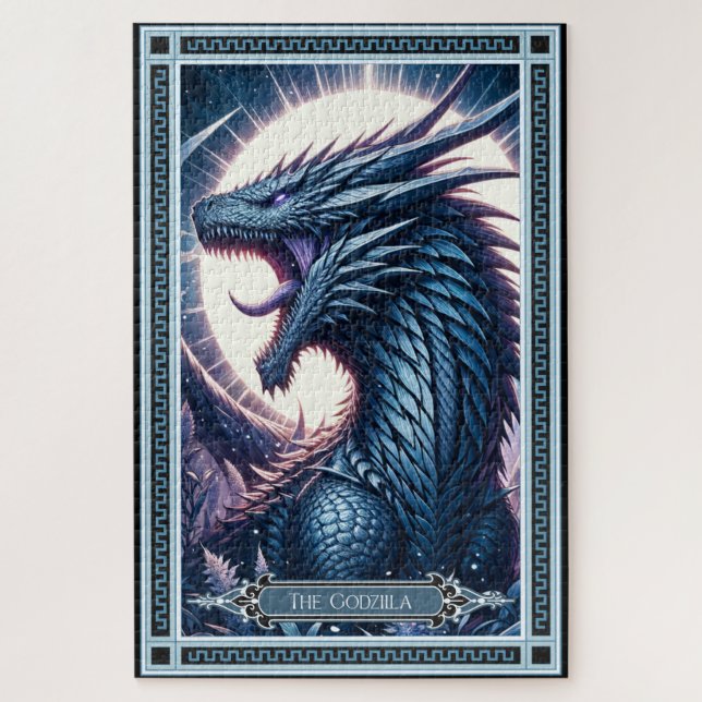 Puzzle La carte Godzilla Tarot (Vertical)