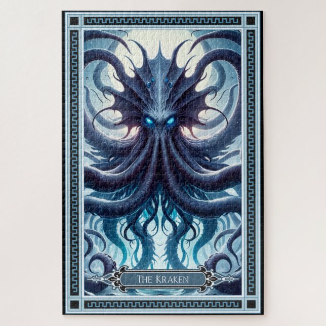 Puzzle La carte Kraken Tarot (Vertical)