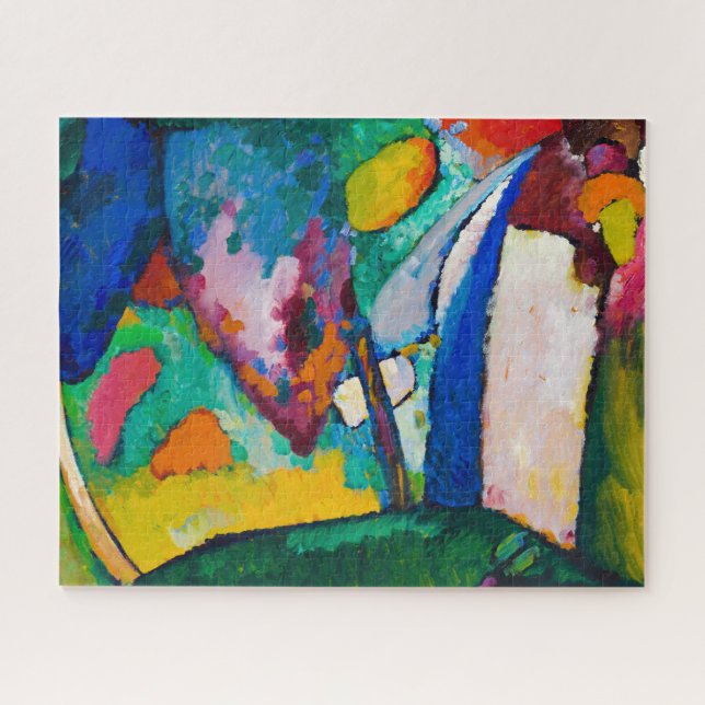 Puzzle La cascade, 1909 par Wassily Kandinsky (Horizontal)