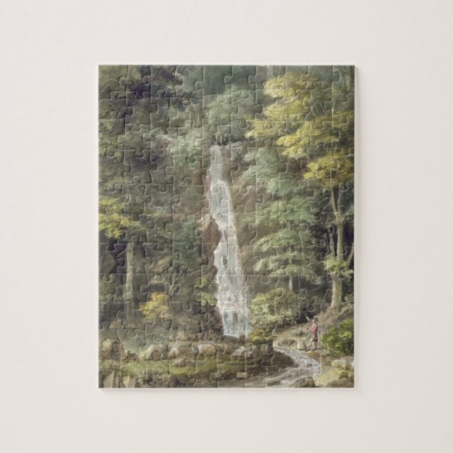 Puzzle La cascade de cascade chez Hestercombe fait du (Vertical)