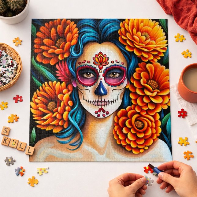 Puzzle La Catrina Jour des Morts (Créateur téléchargé)