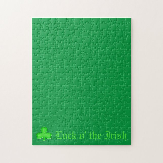 Puzzle La chance de l'Irish Green Frustrant (Vertical)